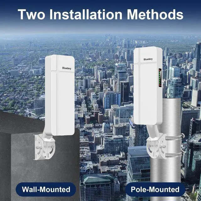 Outdoor Wireless Bridge Long Range | Dual Gigabit Ports, 18dBi High-Gain Antenna, IP65 Waterproof, Supports Starlink Signal Extension | +254100720022 Outdoor Wireless Bridge Long Range | Dual Gigabit Ports, 18dBi High-Gain Antenna, IP65 Waterproof, Supports Starlink Signal Extension - Image 4