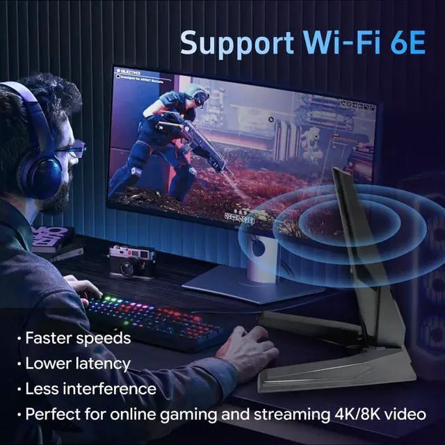 WiFi 6e 7 Antenna 2T2R Dual Band Moving Antenna Magnetic Base RP-SMA Connector for PC Desktop Computer Motherboard Bluetooth Card Wireless WiFi Router Wi-Fi7 with 2.79ft Extension Cable | +254100720022 WiFi 6e 7 Antenna 2T2R Dual Band Moving Antenna Magnetic Base RP-SMA Connector for PC Desktop Computer Motherboard Bluetooth Card Wireless WiFi Router Wi-Fi7 with 2.79ft Extension Cable - Image 6