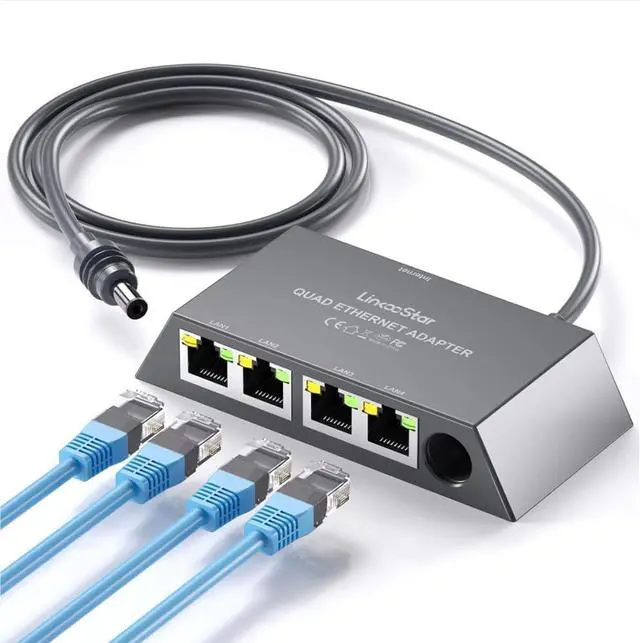 Ethernet Adapter with 4 RJ45 Ports for Starlink Gen3/Mini,Multi Ports with Wired External Network,Connect Virtually Any RJ45-Equipped DeviceRouters,Laptops,Desktops,Smart TVs,Printers | +254100720022 Ethernet Adapter with 4 RJ45 Ports for Starlink Gen3/Mini,Multi Ports with Wired External Network,Connect Virtually Any RJ45-Equipped DeviceRouters,Laptops,Desktops,Smart TVs,Printers