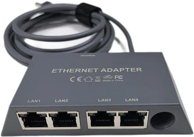 Ethernet Adapter with 4 RJ45 Ports for Starlink Gen3/Mini,Multi Ports with Wired External Network,Connect Virtually Any RJ45-Equipped DeviceRouters,Laptops,Desktops,Smart TVs,Printers | +254100720022 Ethernet Adapter with 4 RJ45 Ports for Starlink Gen3/Mini,Multi Ports with Wired External Network,Connect Virtually Any RJ45-Equipped DeviceRouters,Laptops,Desktops,Smart TVs,Printers - Image 2