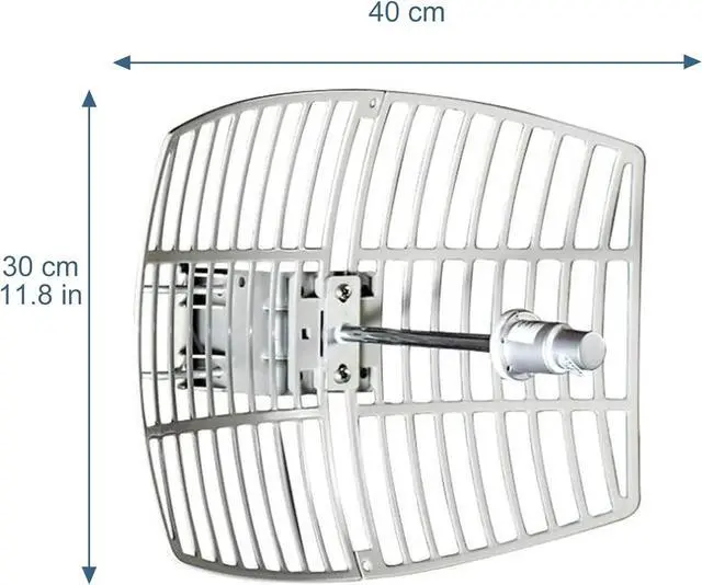 5.8GHz 5GHz 24dBi High-Gain WiFi Outdoor Directional Dish Antenna (5150-5850 MHz) N-Type Female Grid Parabolic | +254100720022 5.8GHz 5GHz 24dBi High-Gain WiFi Outdoor Directional Dish Antenna (5150-5850 MHz) N-Type Female Grid Parabolic - Image 5