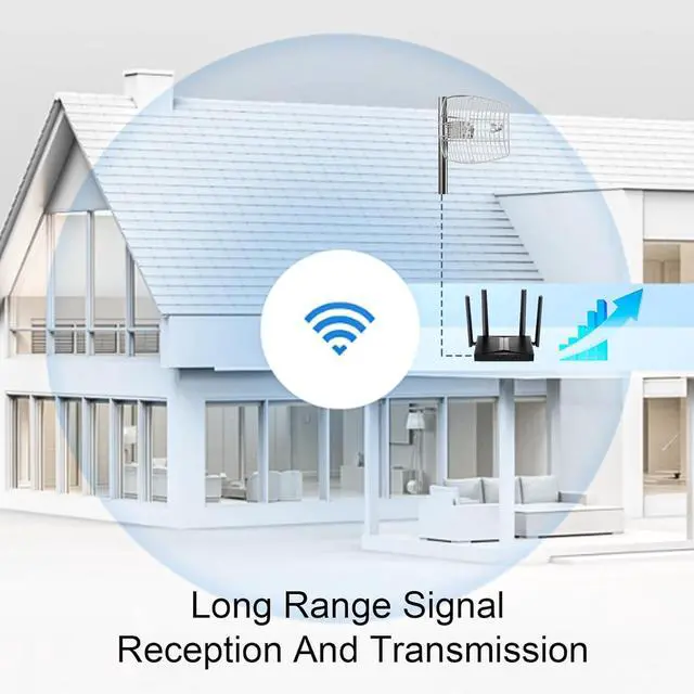 5.8GHz 5GHz 24dBi High-Gain WiFi Outdoor Directional Dish Antenna (5150-5850 MHz) N-Type Female Grid Parabolic | +254100720022 5.8GHz 5GHz 24dBi High-Gain WiFi Outdoor Directional Dish Antenna (5150-5850 MHz) N-Type Female Grid Parabolic - Image 4