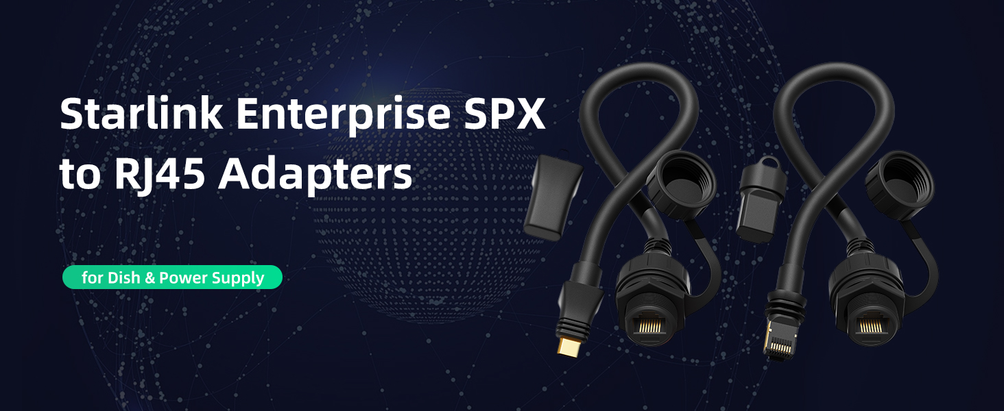 Enterprise-RJ45 Starlink Enterprise Ethernet Adapter – SPX Plug to RJ45 Cable Extension | Kenya | +254100720022 Enterprise-RJ45 Starlink Enterprise
Ethernet Adapter – SPX Plug to RJ45 Cable Extension | Kenya - Image 3