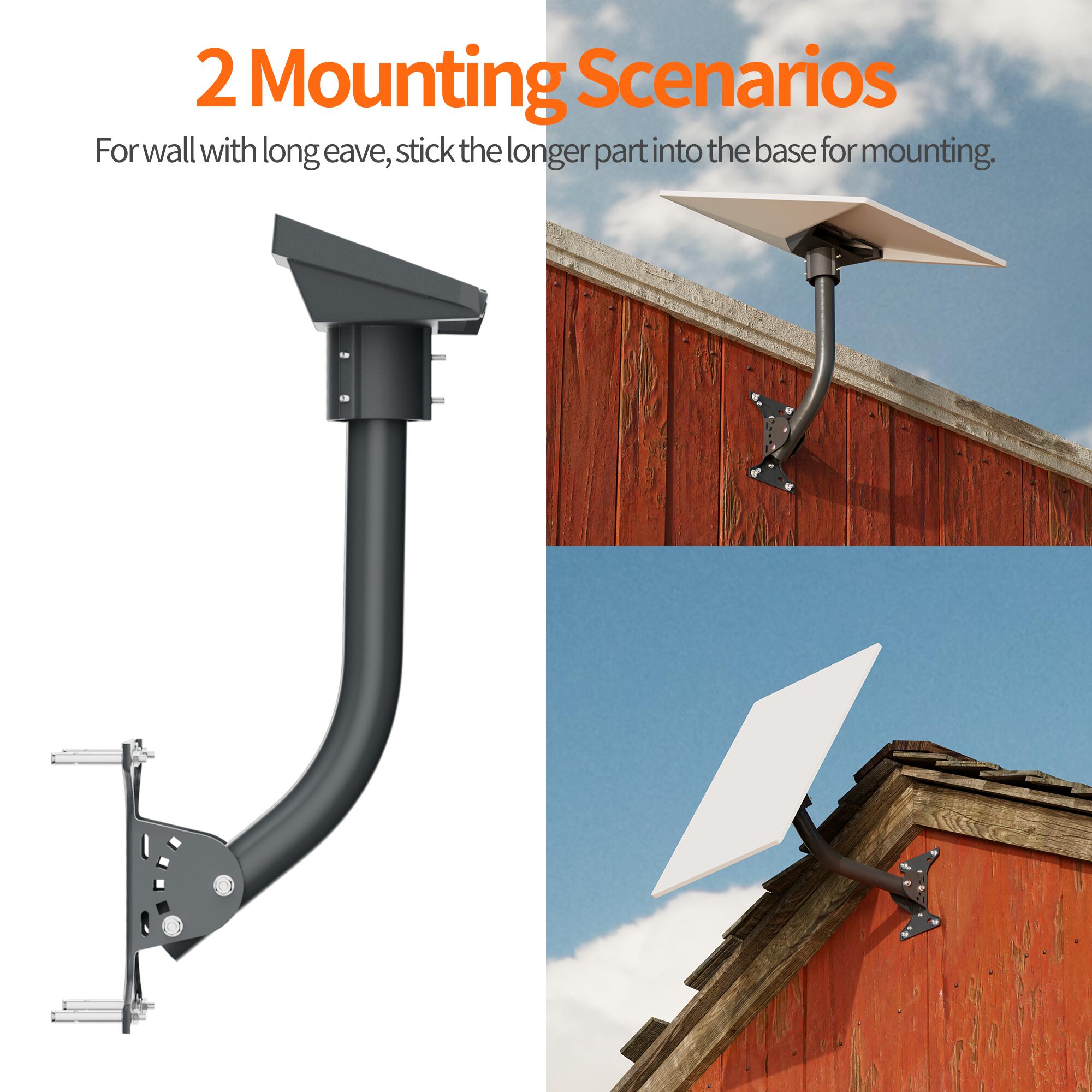 GEN3-DM1-WM1 Starlink Gen 3 Wall and Roof Mount Kit with Pipe Adapter and Pole | Kenya | +254100720022 GEN3-DM1-WM1 Starlink Gen 3 Wall and Roof
Mount Kit with Pipe Adapter and Pole | Kenya - Image 2