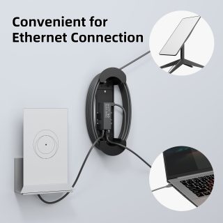 Gen2-EA+M1 Starlink Standard Actuated Gen
2 Ethernet Adapter with Cable Caddy Holder Kit | Kenya