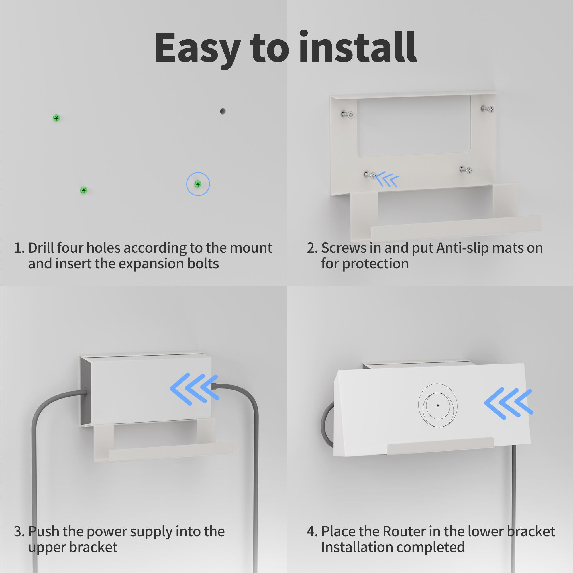 Gen3-R1 Starlink Gen 3 2-in-1 Space-Saving Router & Power Supply Wall Mount Kit | Kenya | +254100720022 Gen3-R1 Starlink Gen 3 2-in-1
Space-Saving Router & Power Supply Wall Mount Kit | Kenya - Image 4