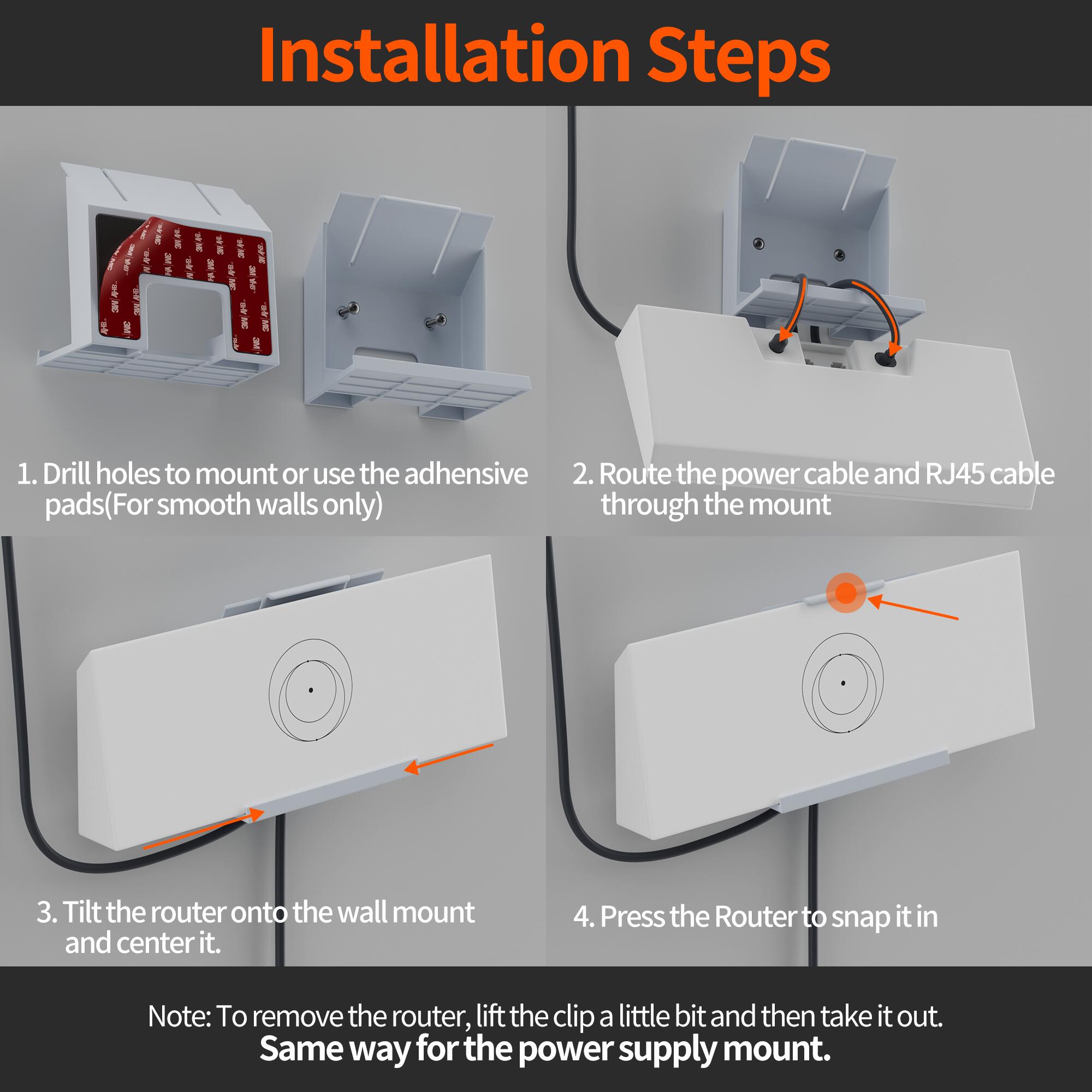 Gen3-R2 Starlink Gen3 Router and Power Supply Wall Mount Kit – No Drill Installation | Kenya | +254100720022 Gen3-R2 Starlink Gen3 Router and Power
Supply Wall Mount Kit – No Drill Installation | Kenya - Image 3