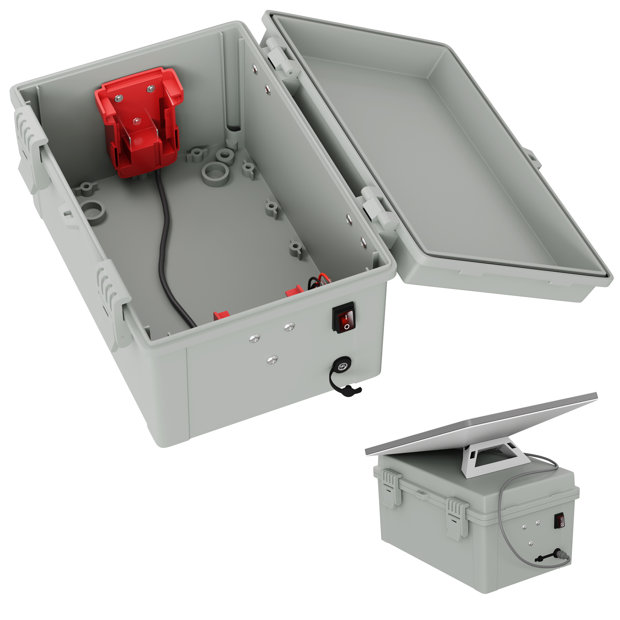 KG20X30X17-MWK-DC2.1-1 Starlink Mini Dual Milwaukee 18V/20V Battery Adapter Box with DC Plug & Switch | Kenya | +254100720022 KG20X30X17-MWK-DC2.1-1 Starlink Mini Dual
Milwaukee 18V/20V Battery Adapter Box with DC Plug & Switch | Kenya