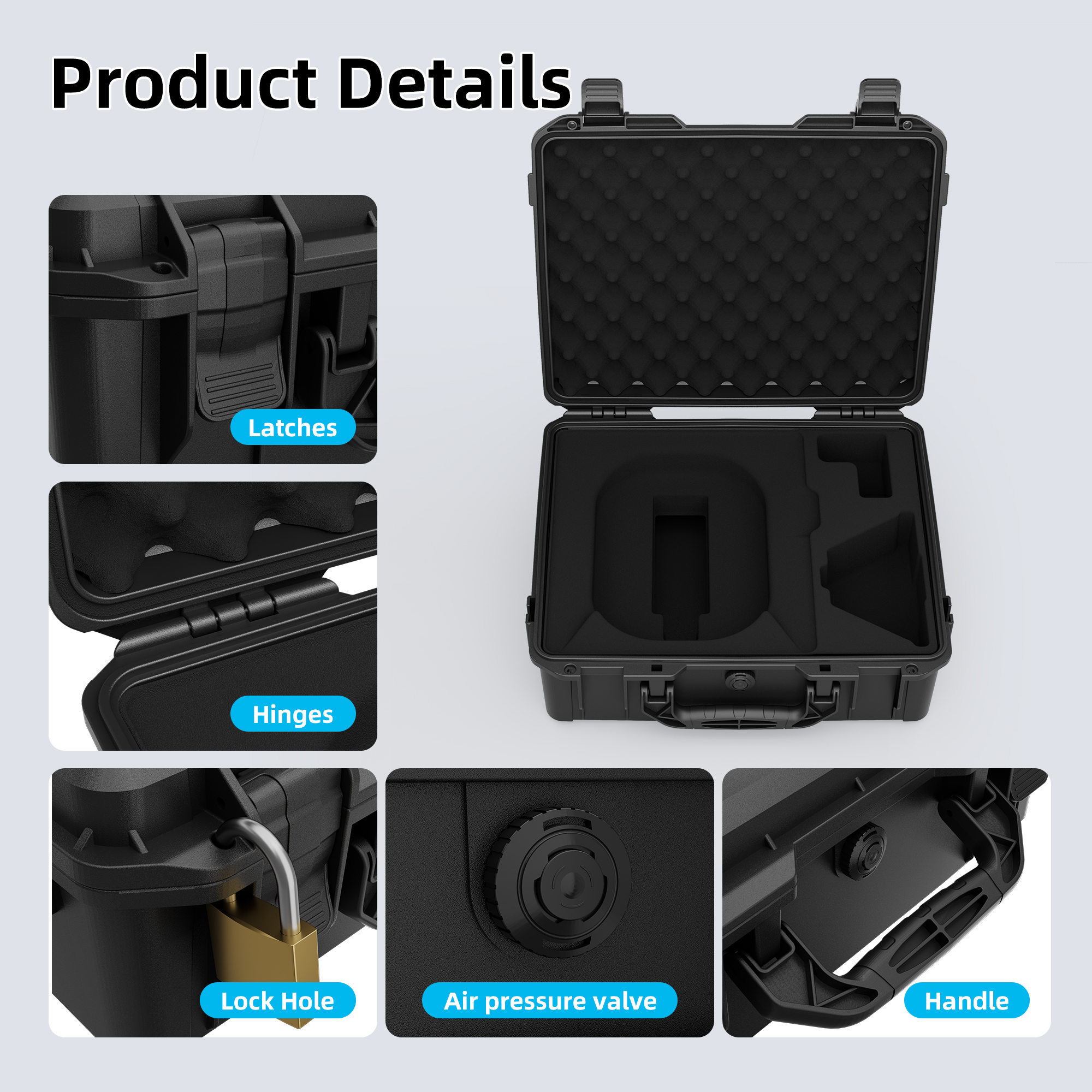 MINI-BAG10 Starlink Mini Black Hard Protective Travel Case with Organized Storage | Kenya | +254100720022 MINI-BAG10 Starlink Mini Black Hard
Protective Travel Case with Organized Storage | Kenya - Image 3