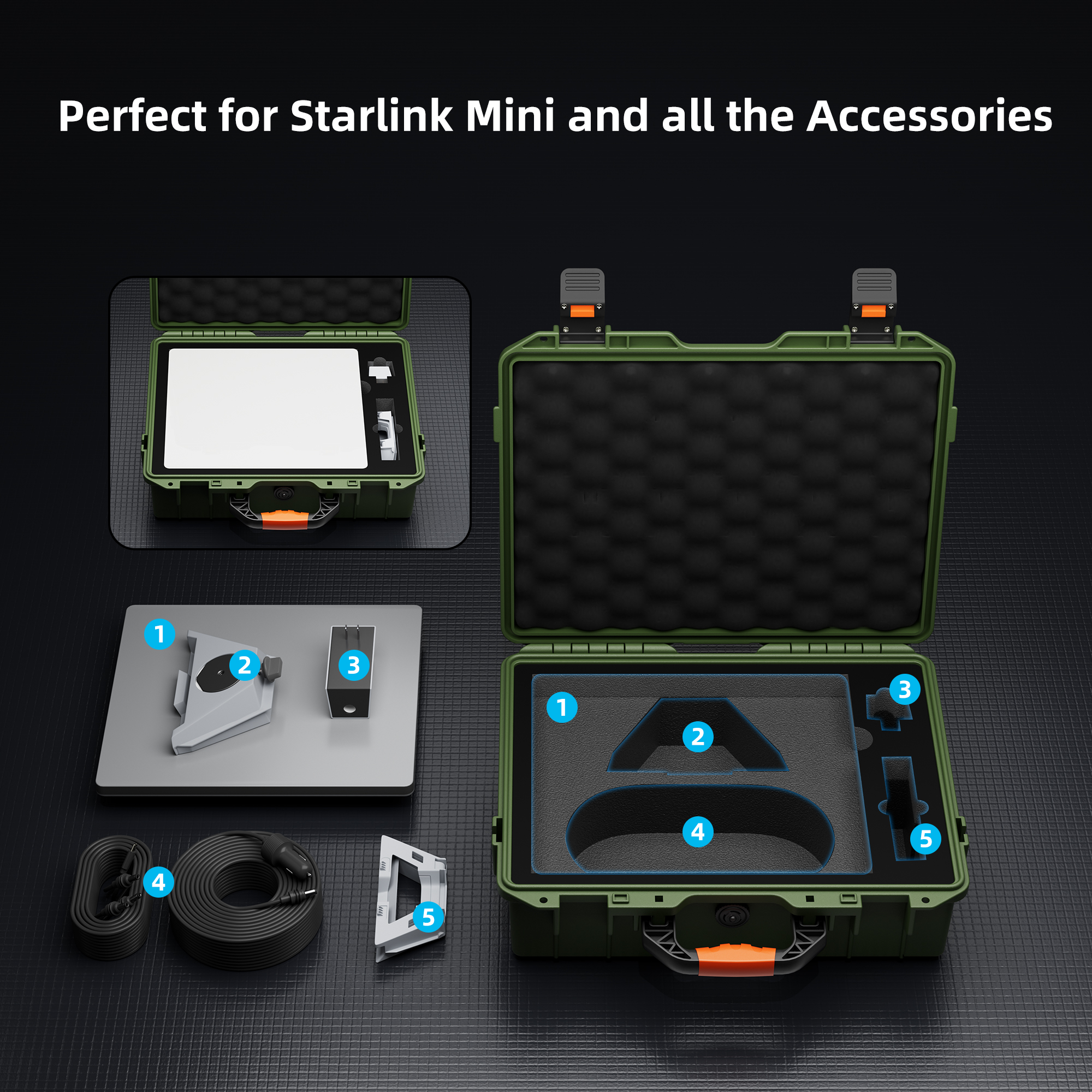 MINI-BAG2 Starlink Mini Hard Protective Travel Case with Organized Storage | Kenya | +254100720022 MINI-BAG2 Starlink Mini Hard Protective
Travel Case with Organized Storage | Kenya - Image 3