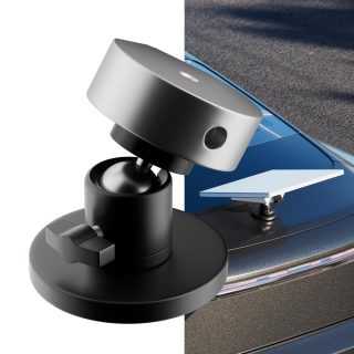 MINI-BR12 360° Adjustment Starlink Mini
  Magnetic Roof Mount with Mount Adapter | Kenya