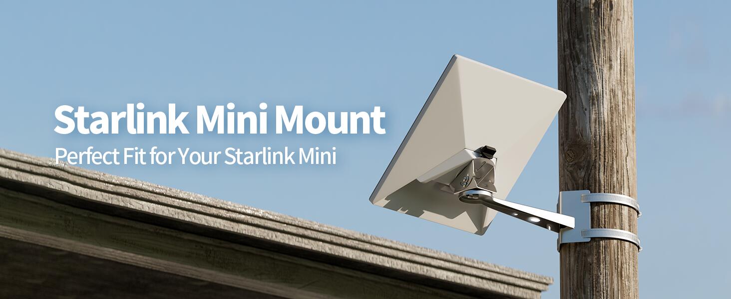 MINI-BR15 Starlink Mini Pole and Beam Mount – Stainless Steel with 360° Adjustable Arm | Kenya | +254100720022 MINI-BR15 Starlink Mini Pole and Beam
Mount – Stainless Steel with 360° Adjustable Arm | Kenya - Image 6
