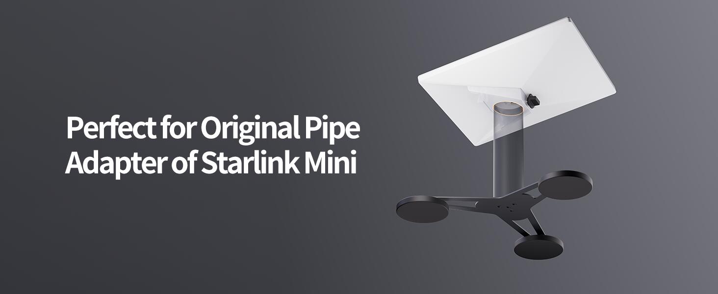 MINI-BR4 Starlink Mini Strong Magnetic Mount Compatible with Original Pipe Adapter | Kenya | +254100720022 MINI-BR4 Starlink Mini Strong Magnetic
Mount Compatible with Original Pipe Adapter | Kenya - Image 6
