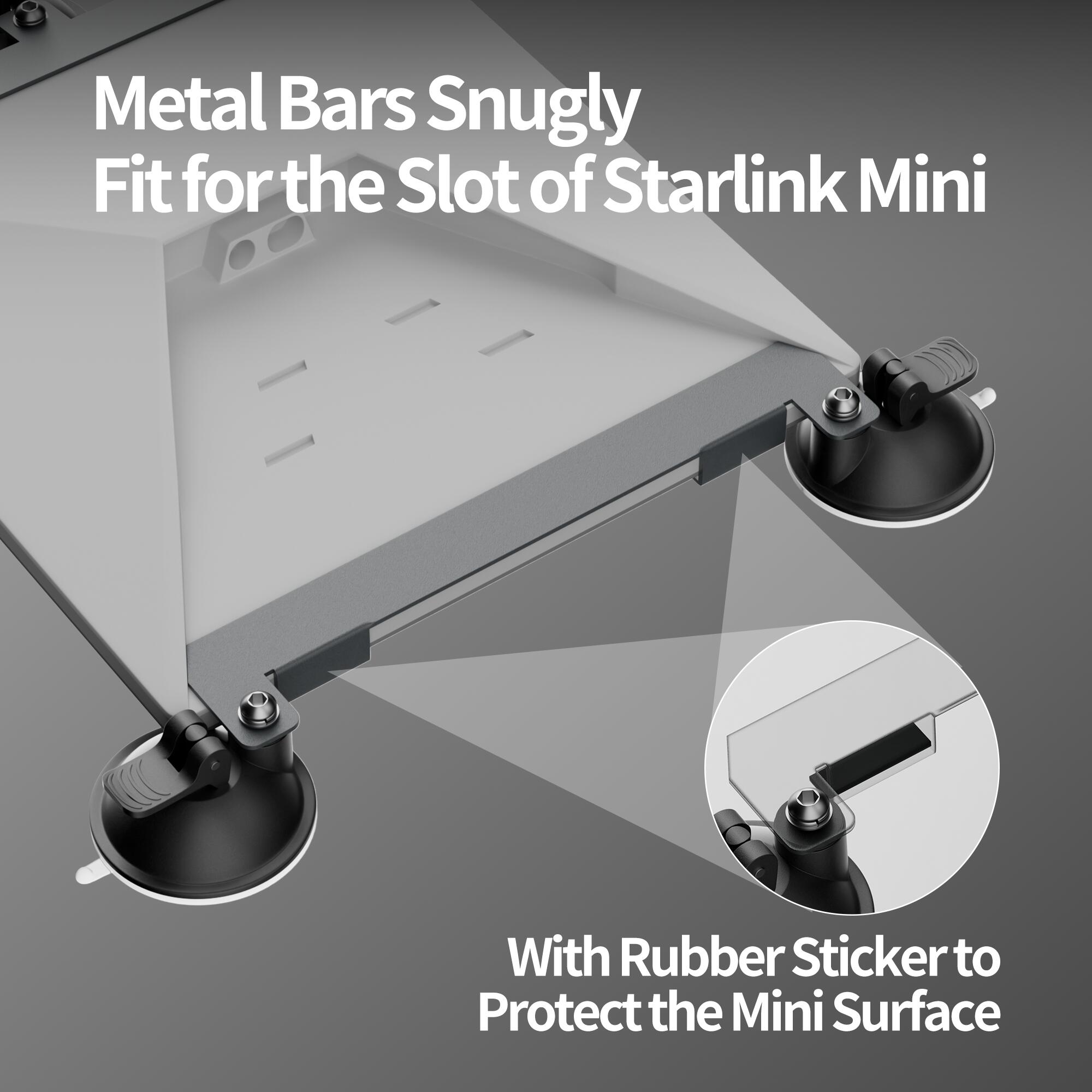 MINI-BR8 Starlink Mini Suction Cup Mount Kit for Car Windows and Sunroofs | Kenya | +254100720022 MINI-BR8 Starlink Mini Suction Cup Mount
Kit for Car Windows and Sunroofs | Kenya - Image 4
