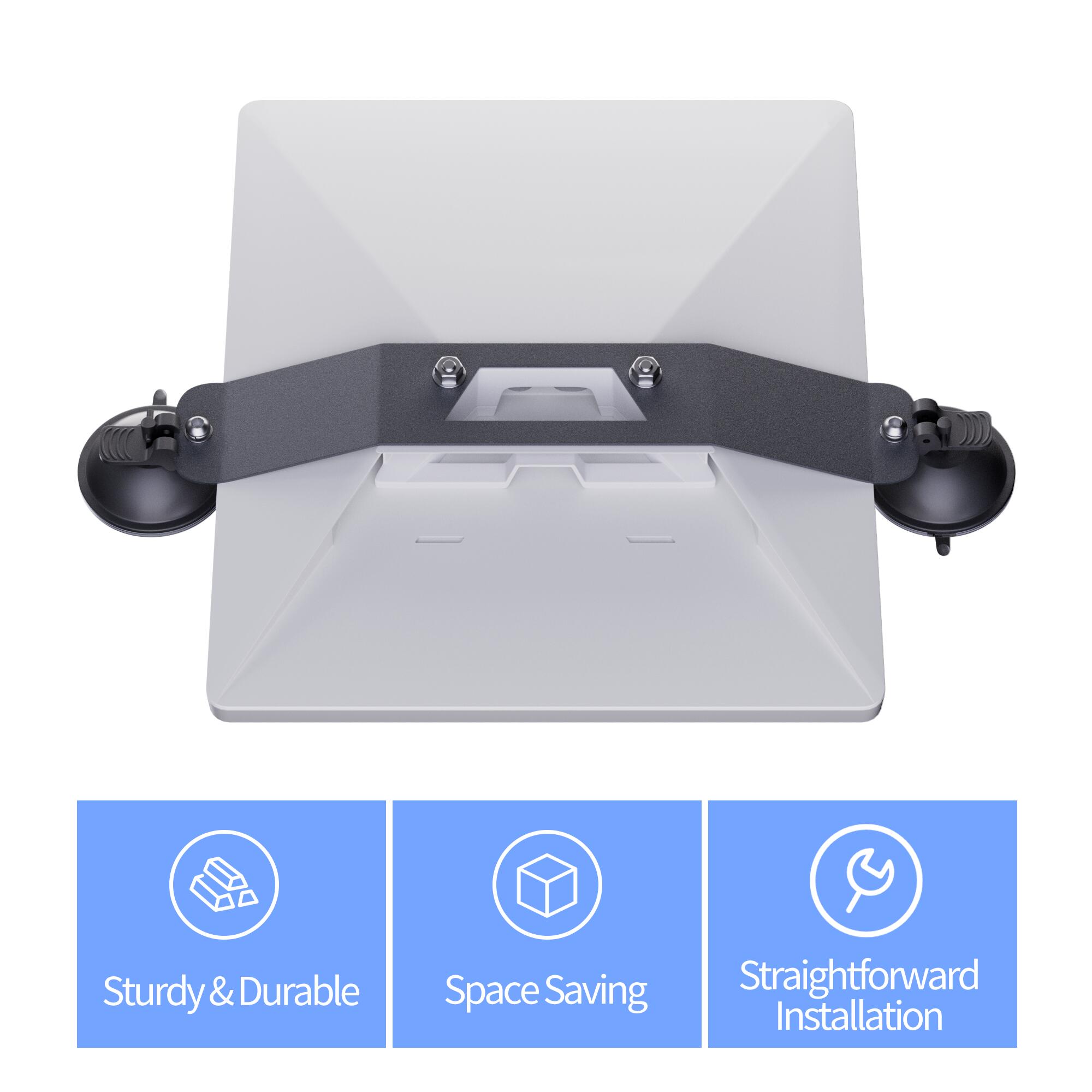 MINI-BR9 Starlink Mini Versatile Dual Suction Cup Mount Compatible with Original Kickstand | Kenya | +254100720022 MINI-BR9 Starlink Mini Versatile Dual
Suction Cup Mount Compatible with Original Kickstand | Kenya - Image 2