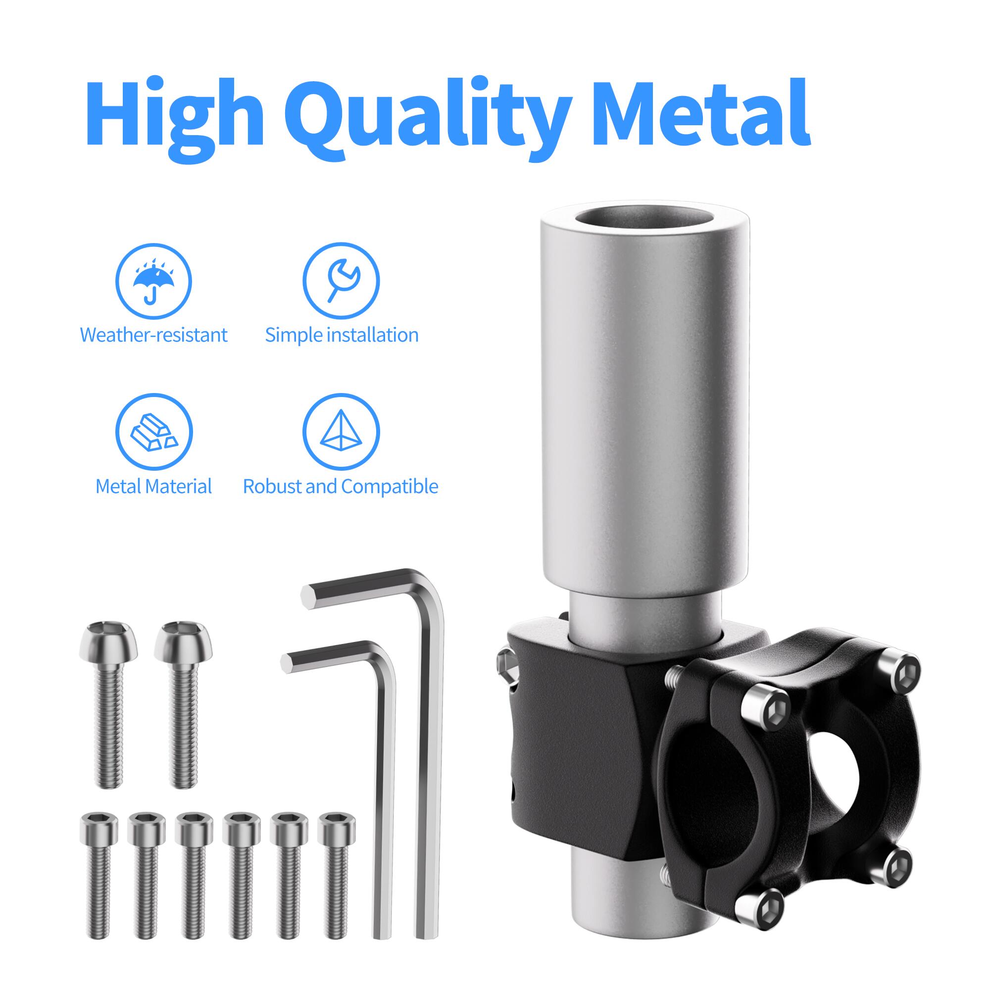 MINI-CM1 Starlink Mini Aluminum Alloy Pole Mount Fits with Original Pipe Adapter for 0.87?-1.04? Pole | Kenya | +254100720022 MINI-CM1 Starlink Mini Aluminum Alloy
Pole Mount Fits with Original Pipe Adapter for 0.87?-1.04? Pole | Kenya - Image 2