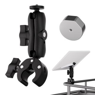 MINI-CM2 Starlink Mini Clamp with Double
  Ball Head Magic Arm and Tripod Adapter | Kenya