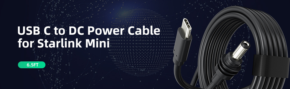 MINI-Type C Starlink Mini USB-C to DC Power Adapter Cable for 65W+ to 100W PD Source | Kenya | +254100720022 MINI-Type C Starlink Mini USB-C to DC
Power Adapter Cable for 65W+ to 100W PD Source | Kenya - Image 2