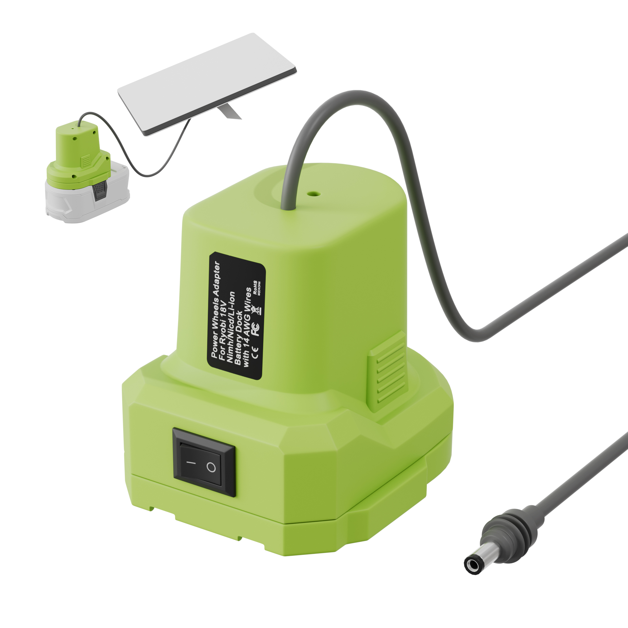 RYB-W1+DC2.1-1M Starlink Mini DC Power Cable with Ryobi 18V Battery Adapter – 3.28FT/1M | Kenya | +254100720022 RYB-W1+DC2.1-1M Starlink Mini DC Power
Cable with Ryobi 18V Battery Adapter – 3.28FT/1M | Kenya
