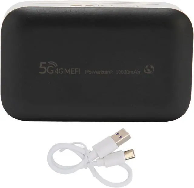 Portable 4G LTE Router with 300Mbps LTE Modem, 10000mAh Battery, Supports 10 Devices for Travel, Outdoor Live Broadcasting, Black | +254100720022 Portable 4G LTE Router with 300Mbps LTE Modem, 10000mAh Battery, Supports 10 Devices for Travel, Outdoor Live Broadcasting, Black - Image 6