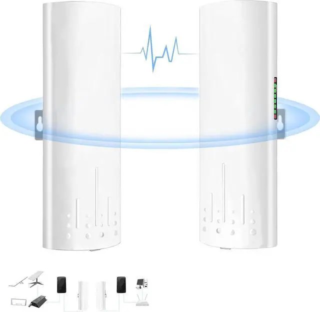 Point to Point Starlink Internet Outdoor Long Range Transmission for Gen 3 Router, Starlink WiFi Extender, 5.8GHz 3KM 100Mbps with 16dBi High Gain Antenna, 2 Pack | +254100720022 Point to Point Starlink Internet Outdoor Long Range Transmission for Gen 3 Router, Starlink WiFi Extender, 5.8GHz 3KM 100Mbps with 16dBi High Gain Antenna, 2 Pack