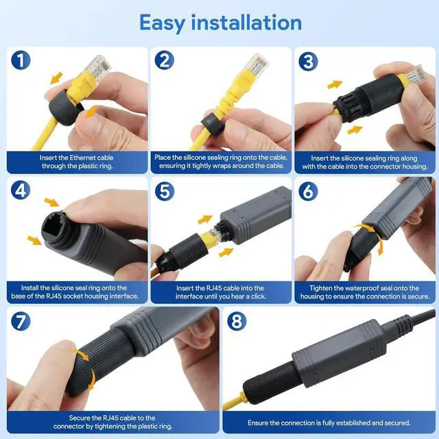 QUIDDITY 150W Starlink Mini PoE Injector Splitter GigE, Surge & ESD Protection, High-Speed DC&RJ45 Connectivity Ideal for 12V Starlink Internet Kit Satellite Compatible with Starlink Mini | +254100720022 QUIDDITY 150W Starlink Mini PoE Injector Splitter GigE, Surge & ESD Protection, High-Speed DC&RJ45 Connectivity Ideal for 12V Starlink Internet Kit Satellite Compatible with Starlink Mini - Image 4