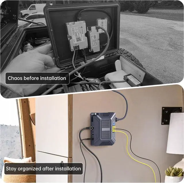 XLTTYWL Starlink V3 Poe Injector, 200W 5 in 1 GigE Passive & ESD Protection Gen3 Starlinks 12V with USB & Type-C Power Output and DC Step UP Converter DC 9-36V/200W | +254100720022 XLTTYWL Starlink V3 Poe Injector, 200W 5 in 1 GigE Passive & ESD Protection Gen3 Starlinks 12V with USB & Type-C Power Output and DC Step UP Converter DC 9-36V/200W - Image 4