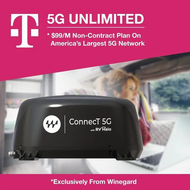 Winegard Connect 5G WF2-5G1 Outdoor 5G Router with HDTV Antenna, Long-Range Wi-Fi, GPS & Bluetooth, Starlink Compatible | +254100720022 Winegard Connect 5G WF2-5G1 Outdoor 5G Router with HDTV Antenna, Long-Range Wi-Fi, GPS & Bluetooth, Starlink Compatible - Image 5
