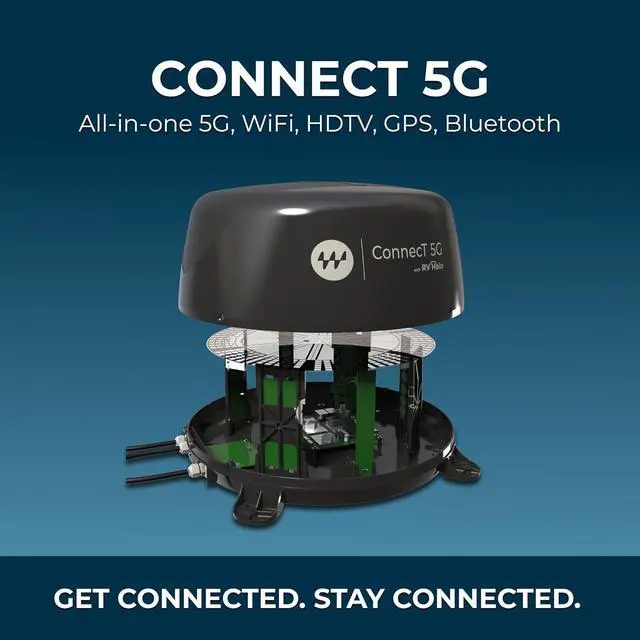 Winegard Connect 5G WF2-5G1 Outdoor 5G Router with HDTV Antenna, Long-Range Wi-Fi, GPS & Bluetooth, Starlink Compatible | +254100720022 Winegard Connect 5G WF2-5G1 Outdoor 5G Router with HDTV Antenna, Long-Range Wi-Fi, GPS & Bluetooth, Starlink Compatible - Image 6