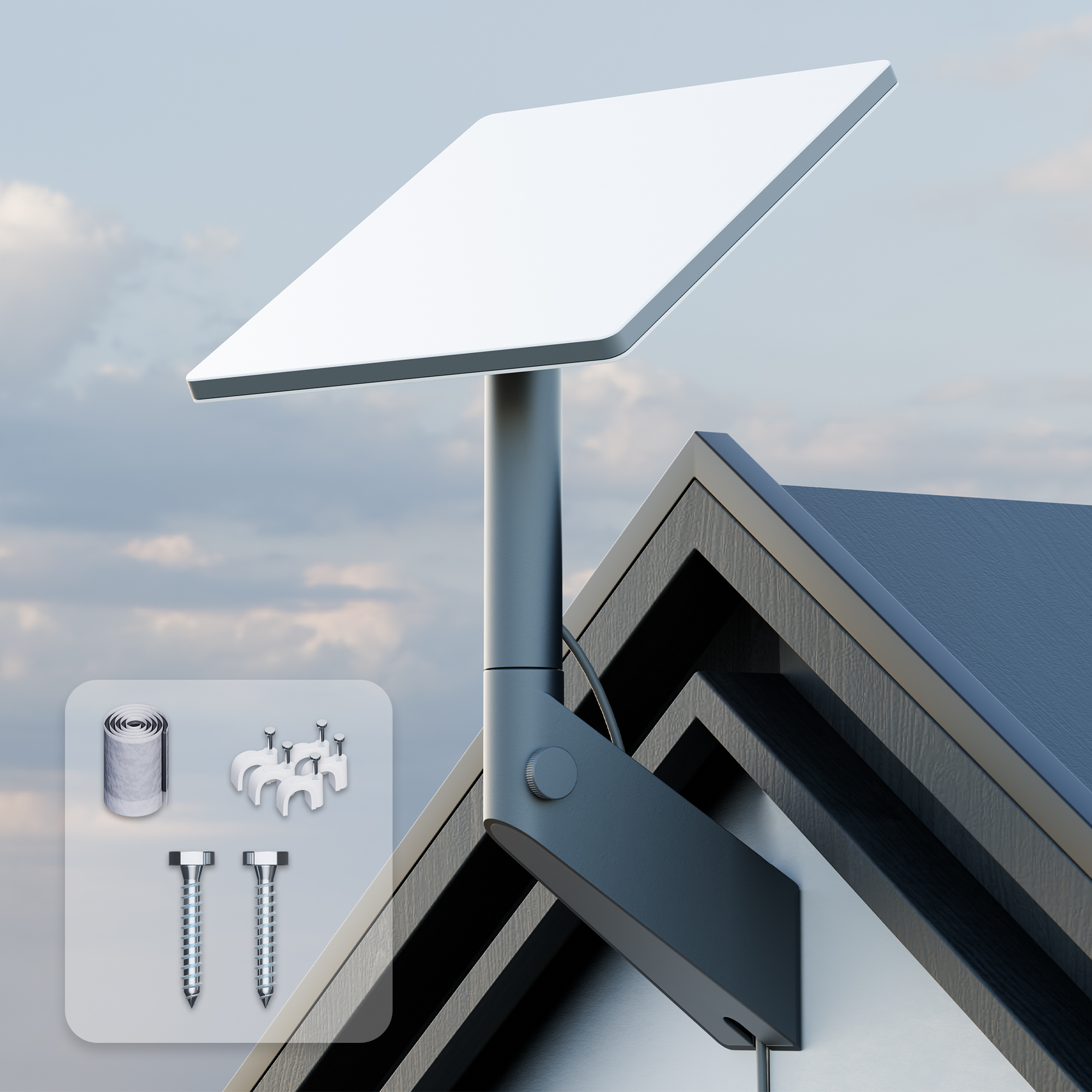 Wallmount-DM6 Starlink Mini Wall Mount Bracket Kit 360° Adjustable with Installation Hardware Accessories | Kenya | +254100720022 Wallmount-DM6 Starlink Mini Wall Mount
Bracket Kit 360° Adjustable with Installation Hardware Accessories | Kenya