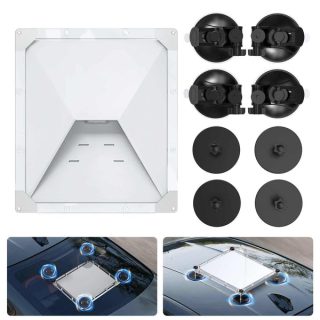 Starlink Mini Dual Magnetic & Suction
Cup Roof Mount – Quick-Release UV-Proof Bracket | 110lb Grip + Heavy-Duty
Suction for RV, Van, Boat, Truck
