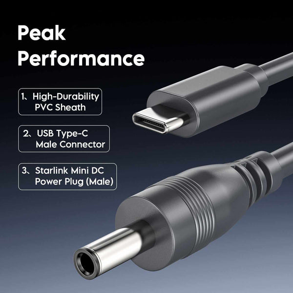 USB-C to DC Power Cable for Starlink Router Mini – Compatible with 9V PD & 18W+ Power Banks – Stable & Safe Power Solution for Starlink Mini Router | +254100720022 USB-C to DC Power Cable for Starlink
Router Mini – Compatible with 9V PD & 18W+ Power Banks – Stable &
Safe Power Solution for Starlink Mini Router - Image 6