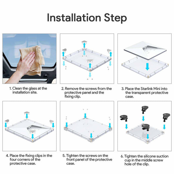 Starlink Sunroof Mount with Protective Shell – Shockproof Suction Cup for Starlink Mini on Sunroof & Rear Glass – Stable Signal for Car, RV, Boat, or Truck | +254100720022 Starlink Sunroof Mount with Protective
Shell – Shockproof Suction Cup for Starlink Mini on Sunroof & Rear Glass
– Stable Signal for Car, RV, Boat, or Truck - Image 6