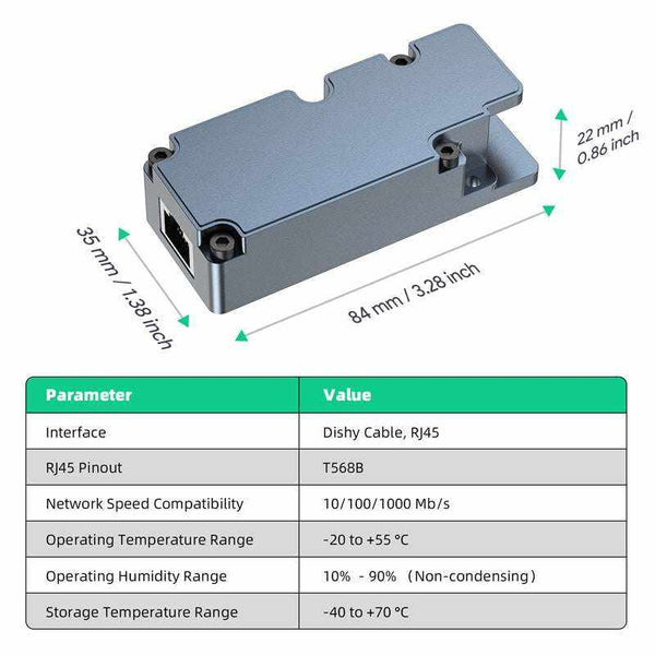 Starlink RJ45 Adapter For High Performance & Flat High Performance | +254100720022 Starlink RJ45 Adapter For High
Performance & Flat High Performance - Image 6