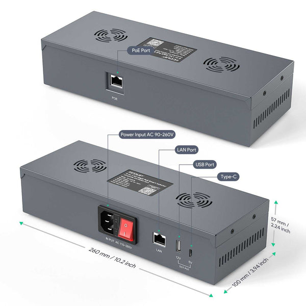 Starlink Gen3 PoE Smart Injector AC Input 200W Gigabit Ethernet Surge & ESD Protection | +254100720022 Starlink Gen3 PoE Smart Injector AC Input
200W Gigabit Ethernet Surge & ESD Protection - Image 10