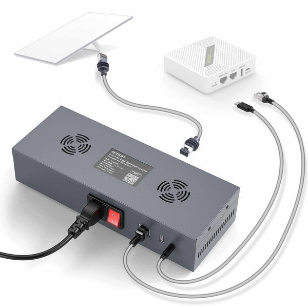 Starlink Gen3 PoE Smart Injector AC Input 200W Gigabit Ethernet Surge & ESD Protection | +254100720022 Starlink Gen3 PoE Smart Injector AC Input
200W Gigabit Ethernet Surge & ESD Protection