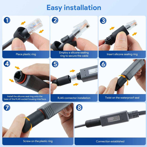 Starlink Mini PoE Injector Splitter For Starlink Mini Surge & ESD Protection Same Day Shipping | +254100720022 Starlink Mini PoE Injector Splitter For
Starlink Mini Surge & ESD Protection Same Day Shipping - Image 8