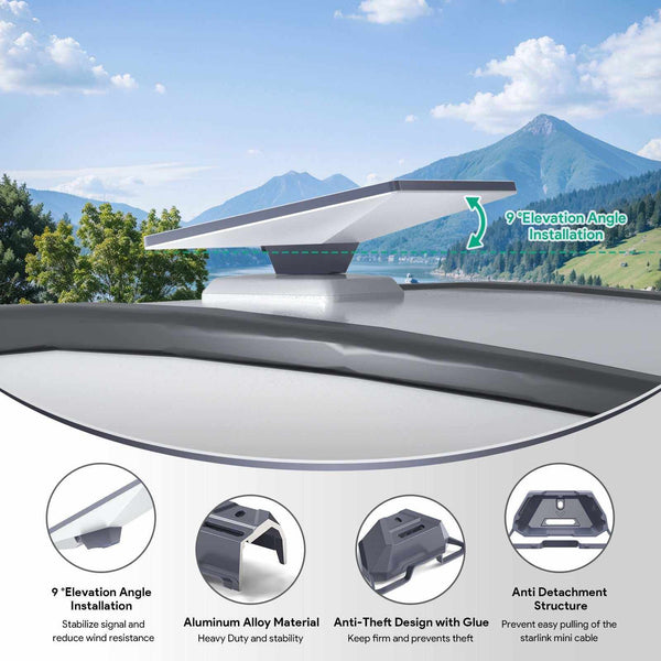 Starlink Mini Mobility Mount,Suitable for permanent vehicle installations | +254100720022 Starlink Mini Mobility Mount,Suitable for
permanent vehicle installations - Image 6
