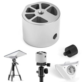 Starlink Mini Tripod Mount Adapter –
Aluminum Alloy Bracket with 1/4"-20 & 3/8"-16 Threads –
Lightweight & Durable – Compatible with Starlink Mini Pipe Adapter –
Secure for Tripod, Clamp, or Custom Mounting