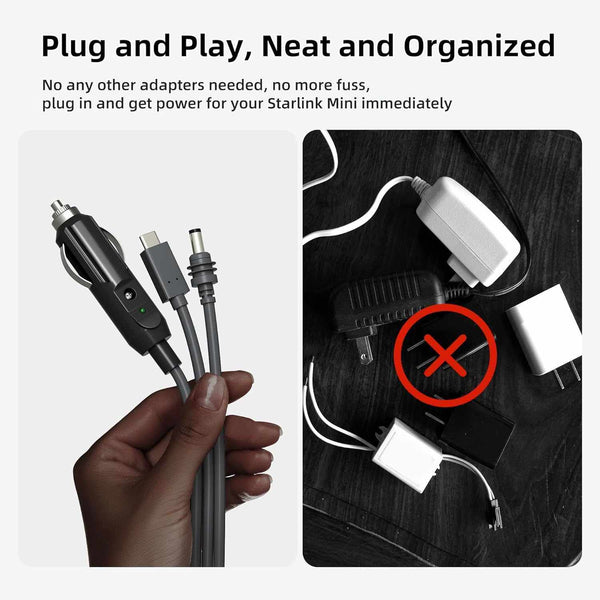 Starlink Mini 3-in-1 DC Power Cable 100W+ USB C 12-24V Plug and Play | +254100720022 Starlink Mini 3-in-1 DC Power Cable 100W+
USB C 12-24V Plug and Play - Image 6