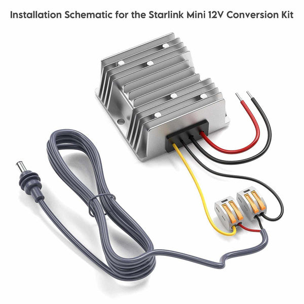 Starlink Mini Power Adapter | DC 12V–28V to 48V 3A Boost Converter for RV, Truck & Outdoor Use | +254100720022 Starlink Mini Power Adapter | DC 12V–28V
to 48V 3A Boost Converter for RV, Truck & Outdoor Use - Image 2