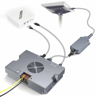 350W Gigabit PoE Injector for Starlink HP
– 9-36V Input, 52V/6A Output, USB-A/Type-C, Adapter Included, Smart Cooling,
Plug & Play