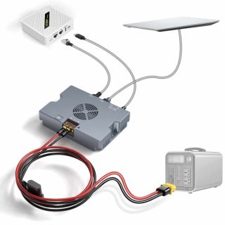 320W Gigabit PoE Injector for Starlink
Gen 3 & Enterprise & High Performance | 9–36V DC to 52V 6A Power Hub
with Dual USB