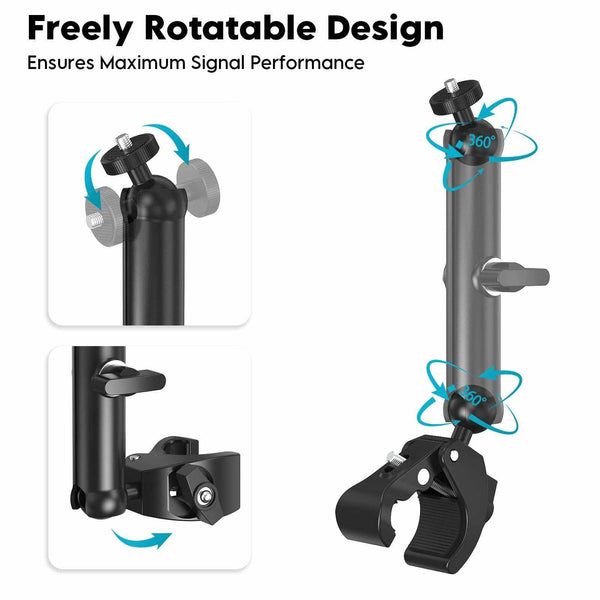 2025 Starlink Mini Adjustable Clamp Mount Kit – Aluminum Alloy Bracket for RV, Camper, Roof Rack, Balcony – Tool-Free & Portable | +254100720022 2025 Starlink Mini Adjustable Clamp Mount
Kit – Aluminum Alloy Bracket for RV, Camper, Roof Rack, Balcony – Tool-Free
& Portable - Image 10