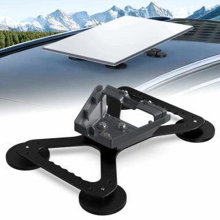Starlink Gen 3 Magnetic Roof Mount |
320lbs Heavy-Duty Aluminum Mount for Standard Gen3, V4 & 4X Dishes