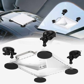 2-in-1 Starlink Mini Mount Kit | Magnetic
Roof & Suction Cup Window Mount for Mini & Mini X (264lbs Hold)