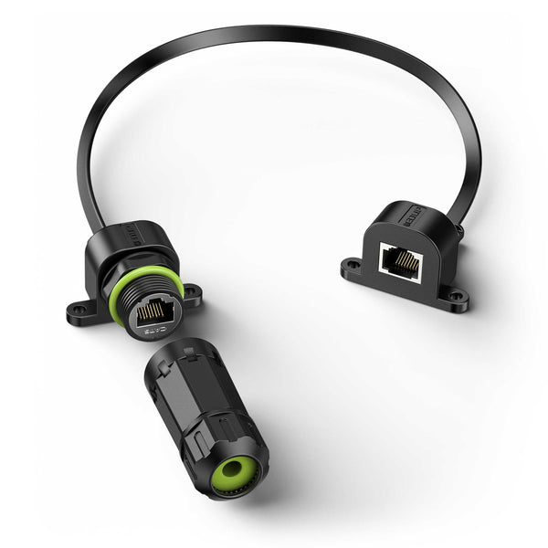 CAT6 Ultra-Flat Window Cable for Starlink | 10Gbps Ethernet Pass-Through Cable with 100W PoE++, No-Drill Weatherproof Window Routing Kit | +254100720022 CAT6 Ultra-Flat Window Cable for Starlink
| 10Gbps Ethernet Pass-Through Cable with 100W PoE++, No-Drill Weatherproof
Window Routing Kit - Image 2