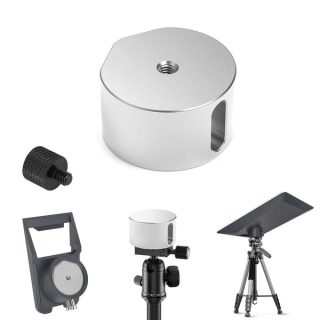 Aluminum Tripod Mount Adapter for
Starlink V5, Mini & Mini X | 1/4"-20 & 3/8"-16 Thread
Adapter for Tripods, RV & Off-Grid Setups