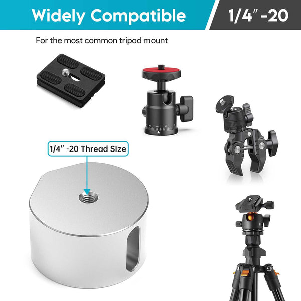 Aluminum Tripod Mount Adapter for Starlink V5, Mini & Mini X | 1/4"-20 & 3/8"-16 Thread Adapter for Tripods, RV & Off-Grid Setups | +254100720022 Aluminum Tripod Mount Adapter for
Starlink V5, Mini & Mini X | 1/4"-20 & 3/8"-16 Thread
Adapter for Tripods, RV & Off-Grid Setups - Image 9