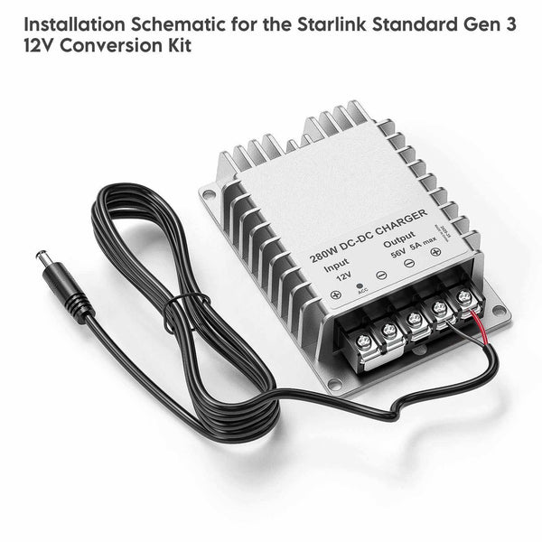 280W DC-DC Booster Converter for Starlink Gen 3 | 12V–32V to 56V 5A Power Supply for RV & Off-Grid Use | +254100720022 280W DC-DC Booster Converter for Starlink
Gen 3 | 12V–32V to 56V 5A Power Supply for RV & Off-Grid Use - Image 2